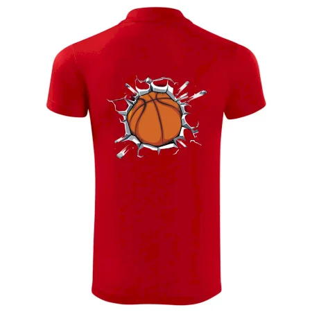 Basketbal míč v triku