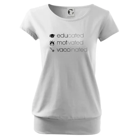 Educated motivated vaccinated