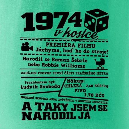 1974 v kostce