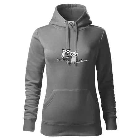Dvě sovy abstraktní