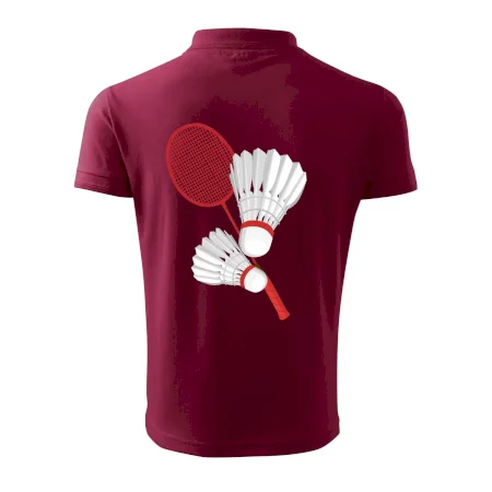 Badminton - pálka a košík
