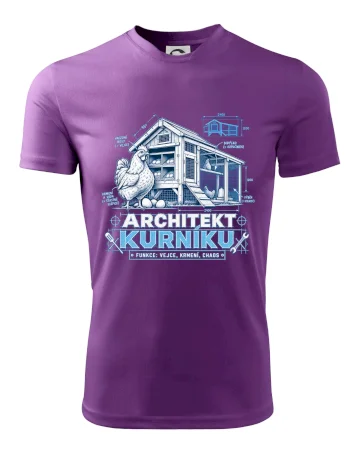Architekt kurníku technický výkres