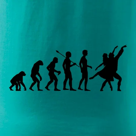 Evoluce tanec - tančící dvojice