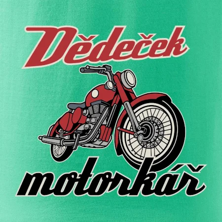 Dědeček motorkář