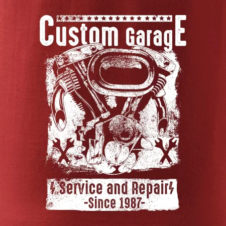 Custom Motorcycle Garage
