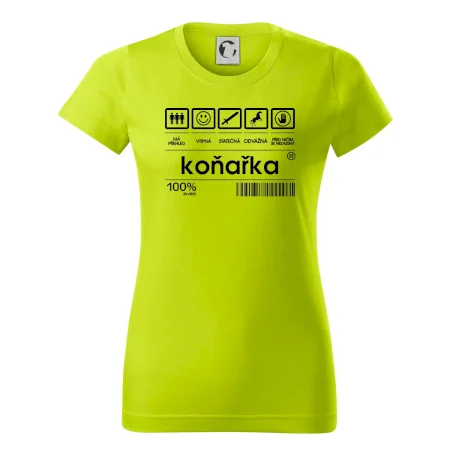 Čárový kód - Koňařka