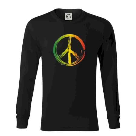 Peace symbol paint