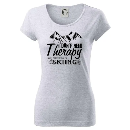 I dont need therapy - Skiing