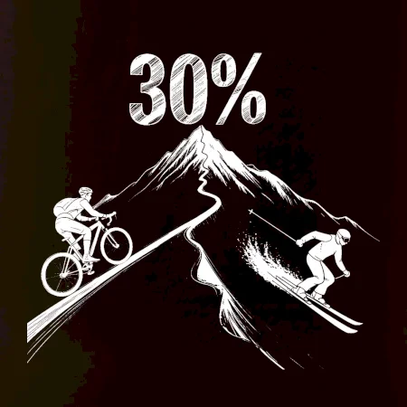 Narozeniny cyklista a lyžař 30