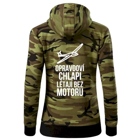 Opravdovi chlapi létají bez motoru