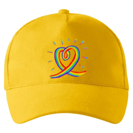 Srdce pride duha kreslená