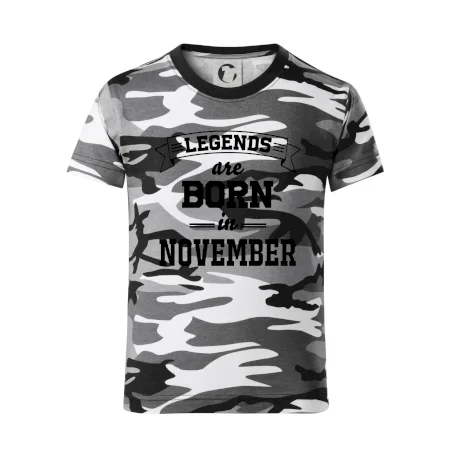Legends are born in November