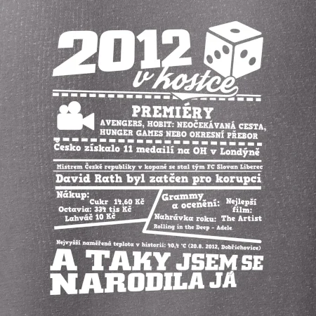 2012 v kostce
