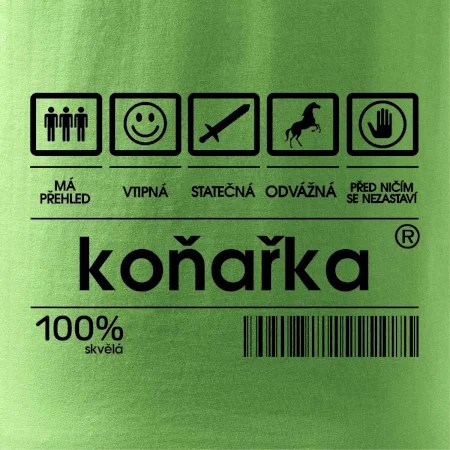 Čárový kód - Koňařka