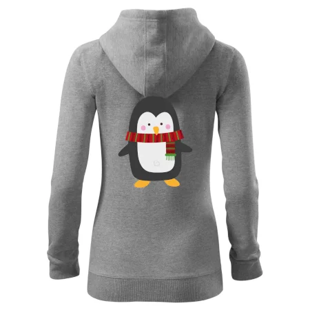 Tučňák se šálou