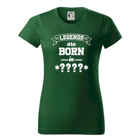 Legends are born in vlastní ročník