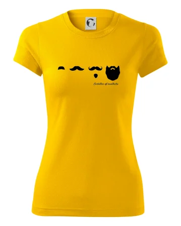 Evolution mustache