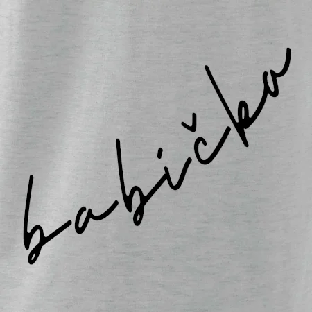 Mikina babička se jmény dětí
