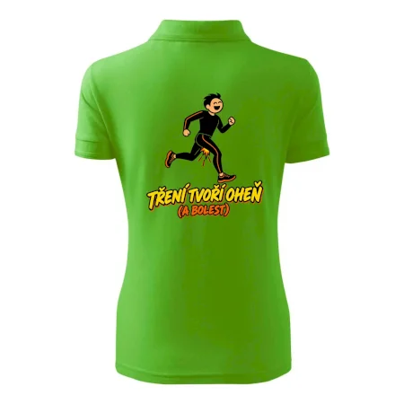 Běžecké tření tvoří oheň