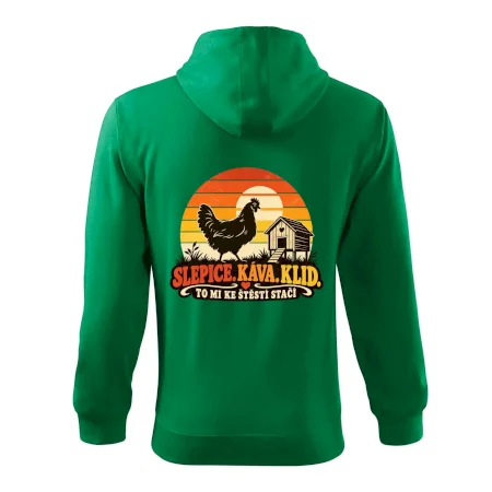 Slepice káva klid a pohoda