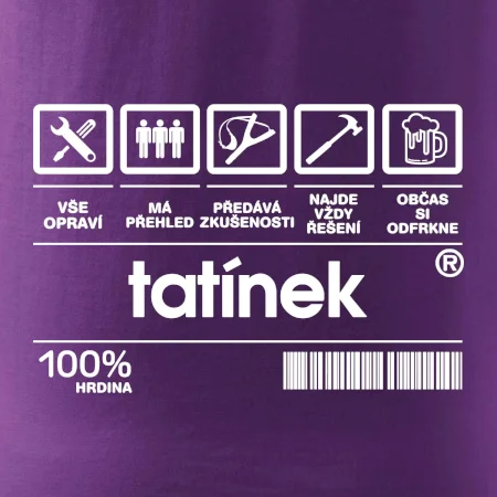 Čárový kód Tatínek