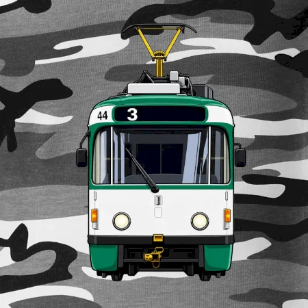T3R SLF čelo tramvaje linka 3