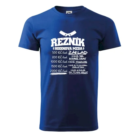 Hodinová mzda řezník