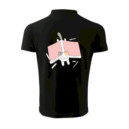 Učení na státnice kočka