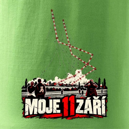 Liblice B demolice dvou stožárů moje 11 září dramatický potisk