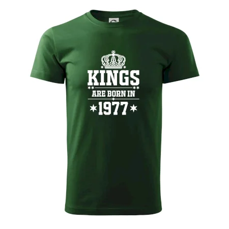 Kings are born in 1977