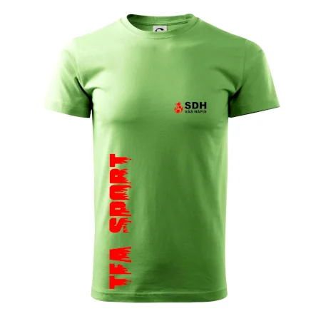 TFA Sport SDH (červený oheň) - Vlastní nápis