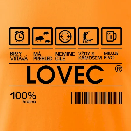 Čárový kód Lovec