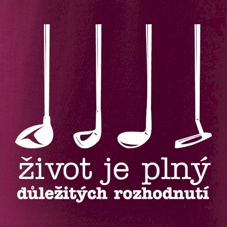Golf - důležitá rozhodnutí