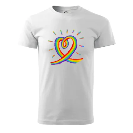 Srdce pride duha kreslená