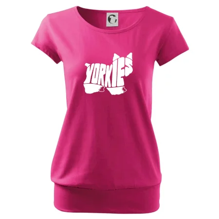 Jorkšírský teriér - Yorkie - Nápis v těle