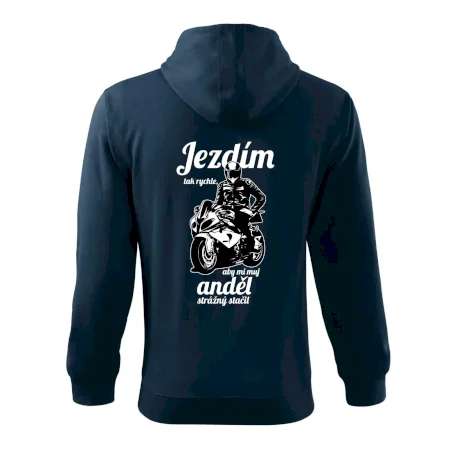 Silniční motorka - jezdím tak rychle, aby mi můj anděl strážný stačil