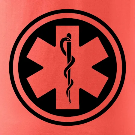 Rescue logo samostatné kulaté