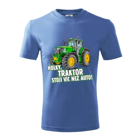 Holky, traktor stojí víc než auto