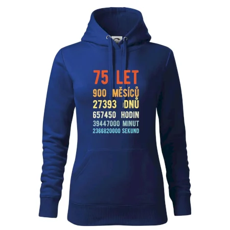 Narozeniny 75 přepočet času