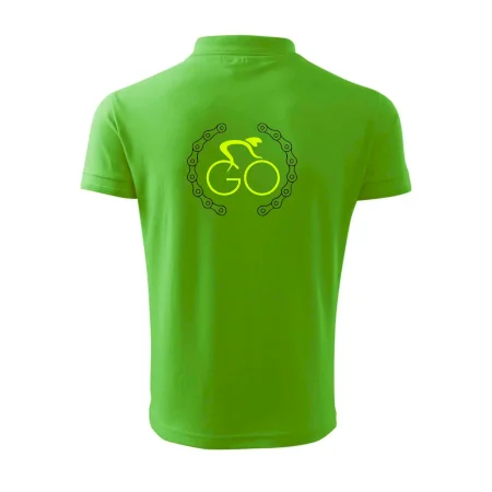 GO cyklista (fluo potisk)