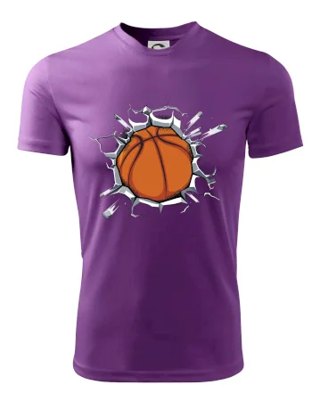 Basketbal míč v triku