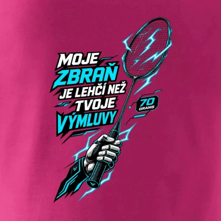 Badminton lehká raketa bez výmluv