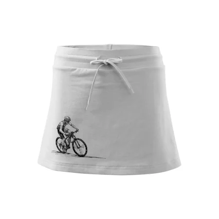 MTB kreslený cyklista