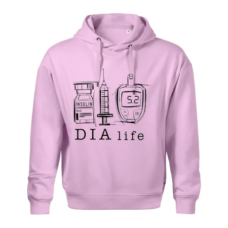 D I A life - kreslený insulin injekce a glukometr