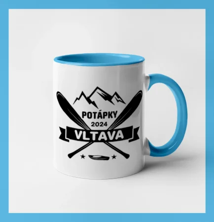 Na vodu - pádla hory (vlastní nápis)