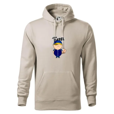 Jsem ďábel doručovatel modro žlutý