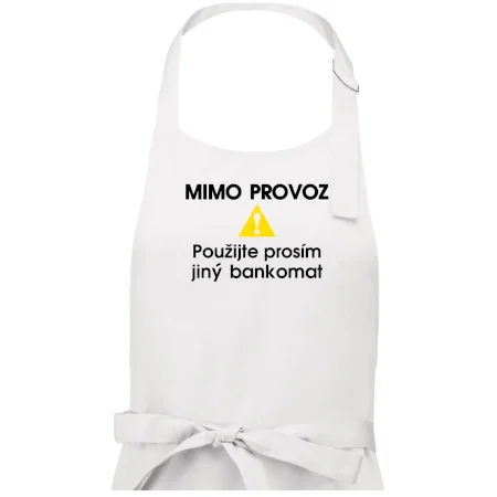 Mimo provoz - použijte jiný bankomat