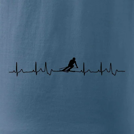 Lyžař EKG
