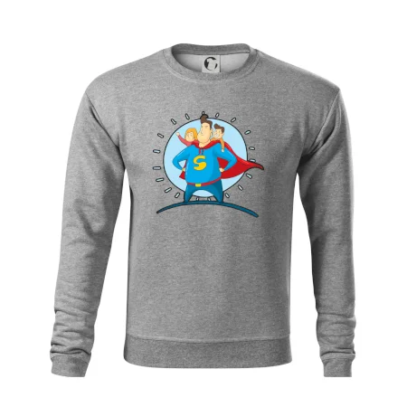 Táta superman - holka a kluk