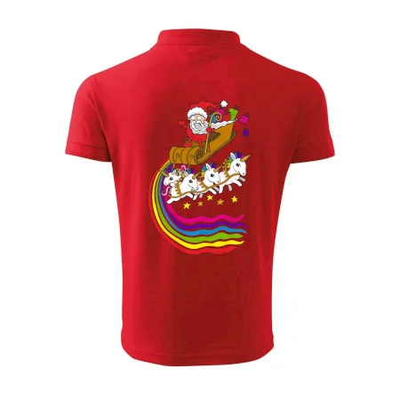 Santa a jednorožci (Pecka design)